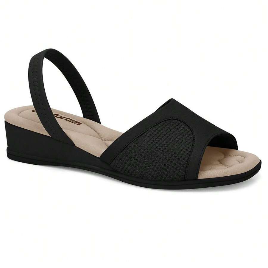 SANDALIA COMFORTFLEX NP PLUS REF 2470322 - Preto - Visão 1