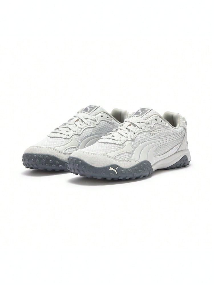 Puma Unisex-Rollcat-Grey-Grey-Silver Low-Top Sports Casual Shoes 40878402 - Silver - View 1