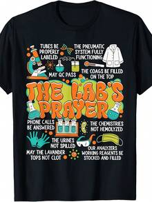 The Lab Prayer Lab Week 2025 Medical Laboratory Scientist T-Shirt - Style - View 1