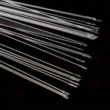 10/100/200pcs Ultra-Fine Beading Needles, Metal Sewing Needles For Jewelry Making, DIY Beading Tools (With Tube) - Silver - View 7