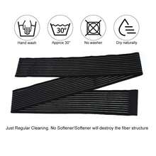 1pc Elastic Compression Support Sleeve, Suitable For Sports, Running, Fitness Strength Training, Elbow, Knee, Wrist, Calf, Leg Pressure Sleeve, Size 40~180cm - Black - View 8
