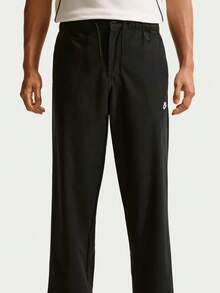 Nike Men's AS M NK CLUB STRAIGHT PANT Woven Long Pants IO3783-010 - Black - View 4