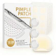 24PCS Invisible Dot Concealer Patches, Waterproof And Sweat-Resistant, Not Easy To Fall Off; Covers Scars While Brightening Skin Tone, Making You More Beautiful And Charming. Made With Natural Plant Ingredients, Gentle And Non-Irritating, Suitable For All Skin Types (Cosmetic-Free) - View 2