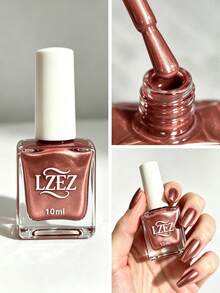 1 Botol 10ml Kutek Kuku Berbasis Air - LZEZ Kutek Kuku Berbasis Air yang Dapat Dilepas, Cepat Kering, Tahan Lama, Tidak Perlu Dipanggang, Multifungsi, Mencerahkan, Sempurna untuk Seni Kuku - MultiWarna - View 9
