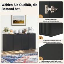 Storage Cabinets - Black - View 5