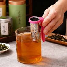 Stainless Steel Hanging Cup Tea Infuser, Tea Filter, Stainless Steel Tea Strainer Hanging Cup Tea Separator - Multicolor - View 3