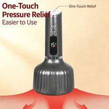 TOUCHBeauty Electric Gua Sha & Cupping Integrated Machine, Negative Pressure Suction, Heat Therapy, Red Light Therapy, Home Use Clearing Massage Device, 8 Magnetic Beads Rolling Massage Full Body SPA Cupping Device, 1200mAh - Multicolor - View 11
