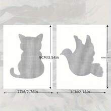Cute Animal Shaped Screen Repair Patch, Waterproof Self-Adhesive Mesh Repair Patch, Decorative Mosquito-Proof Window Door Screen Tape, Suitable For Holes And Tears - Screen Repair Patch - View 11