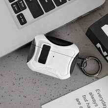 1 Apple Earphone Case With Snap Closure, Compatible With All AirPodsmodels ( 1/2,3,4th,5, Pro, Pro 2, Pro 3) - White - View 8