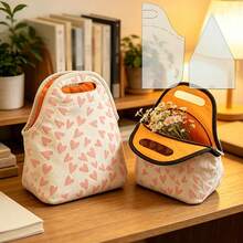 2Pcs Bento Bag Sewing Template, DIY Portable Household Appliance Handbag Quilting Template Made Of Durable Clear PET Material, DIY Fabric Sewing Cutting Tool For Sewing Projects - Classic - View 6