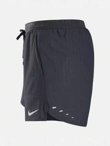 Nike Men's AS M NK AF STRIDE 5BF SHORT Sports Knit Shorts IM5133-010 - Black - View 4