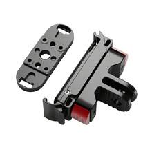 Aluminum Alloy Magnetic Quick-Release Battery Cover Replacement Base Plate, 2-Pack Magnetic Set, Vertical Shooting Quick-Detach Waterproof Replacement Accessory, Adhesive Mount Waterproof Design, Arri Positioning Hole Anti-Rotation, N52 Strong Magnet, Compatible With 1/4" Screw Or 1/4" Arri Positioning Post Accessories, Suitable For 13/12/11/10/9 Action Camera Battery Replacement - View 7