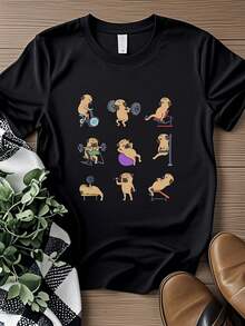 Women T-Shirts - 黑色 - 查看 1