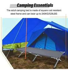 Camping Cots - Black - View 8