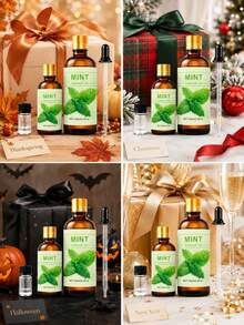 Óleo Essencial de Hortelã-Pimenta 100ml, 30ml, Óleo Essencial Premium, Adequado para Difusores, Umidificadores, Decoração de Casa, Fabricação de Sabonetes e Velas, Presente de Feriado - óleo essencial de hortelã-pimenta - Visão 7