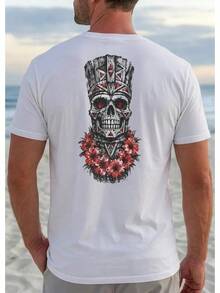 Men Outdoor Tees & Tanks - 白色 - 查看 1
