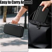 Portable Storage Bag For Switch/Switch OLED - Hard Shell Travel Protective Case, Can Hold Console, Accessories And 12 Game Cartridges, Portable Bag, Storage Bag, Game Card Slot, Shockproof, Game Console Accessories, Hard Shell Case, Game Cartridge Storage Box - View 2