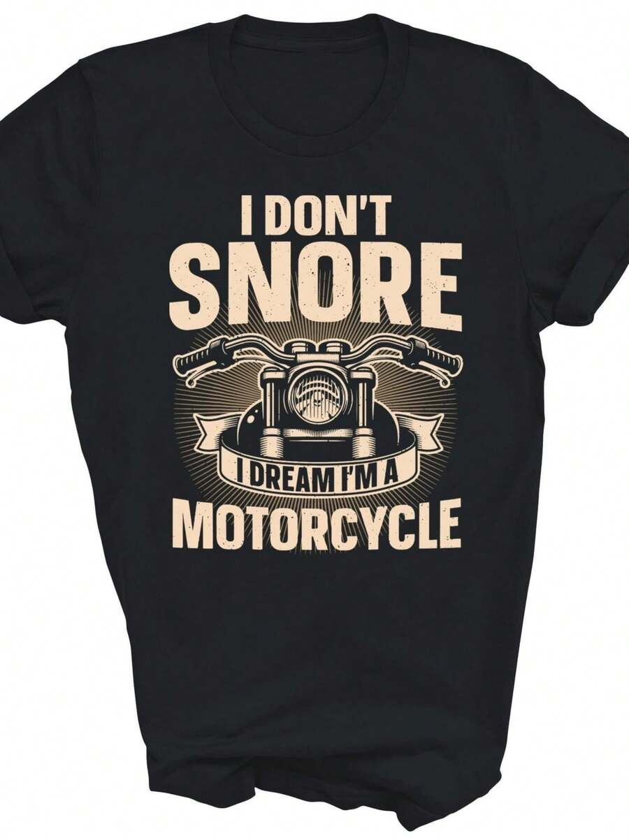 I Dont Snore I Dream Im A Motorcycle Biker Unisex Shirt Gift - 款式 - 查看 1