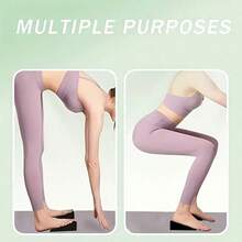 2pcs Squat Wedge Support Blocks, Suitable For Yoga, Strength Training And Deep Stretching, Squat Assist Triangle Support Blocks, Help Achieve Deep Knee Flexion Yoga Support Blocks - Multicolor - View 5