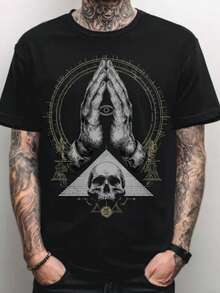 Men T-Shirts - Black - View 3