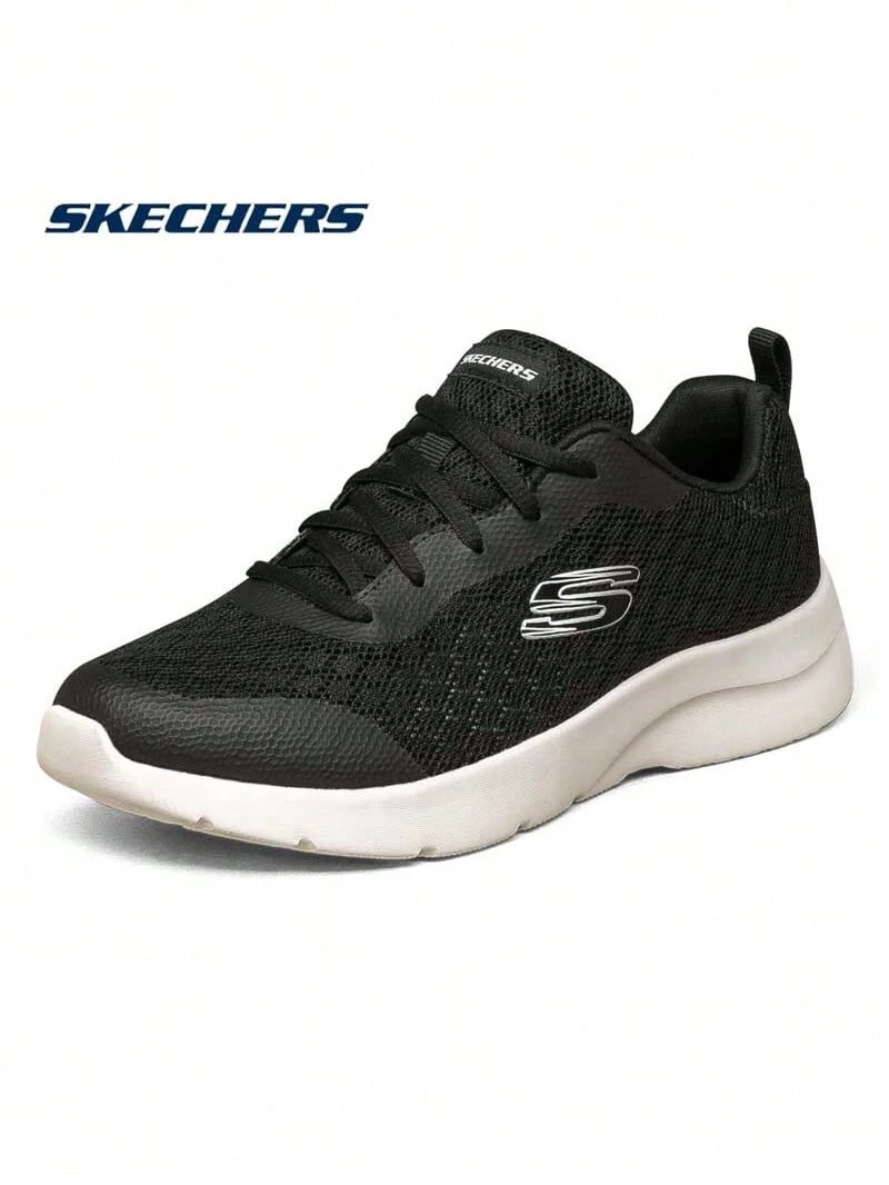 Skechers Women's Lightweight Breathable Walking Shoes, Hollow-Out Soft Sole Casual Slip-On Sneakers For Daily Commute And Leisure - Black - View 1