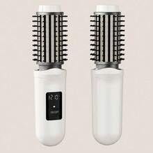 SOKANY Sisir Pelurus Portabel, Sisir Penata Rambut Serbaguna Dapat Meluruskan Rambut Keriting, Pemanasan Cepat 30 Detik, 3 Pengaturan Suhu, Layar Digital LCD, Daya Tahan Baterai 2600mAh, Cocok untuk Semua Jenis Rambut, Perlengkapan Penting di Rumah/Perjalanan - MultiWarna - View 14