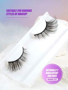 6 Pairs Mixed Full Set False Eyelashes, Varied Density, One-Stop Solution For Multiple Makeup Looks - View 3