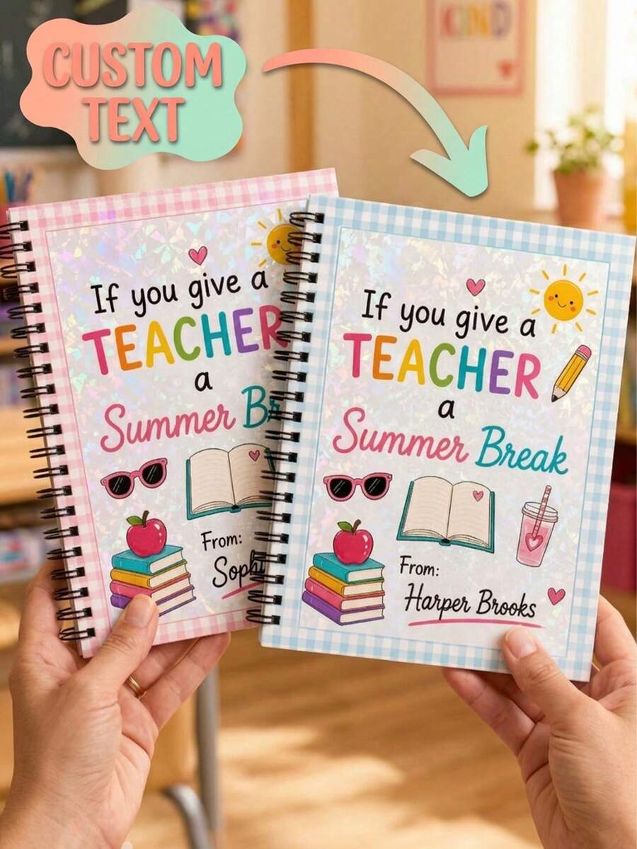 Customized Text Coil Notepad, Suitable For Daily Record Needs In Office Settings. A High-Quality Gift For Expressing Gratitude, It Can Be Used For Office Records, Lesson Plan Planning, And Daily Note-Taking. - Multicolor - View 1