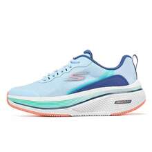Skechers 女士GO RUN Consistent 2.0穩定支撐緩震透氣網面抗扭轉防滑跑步鞋 - 淺藍色海軍藍 - 查看 3