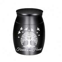Mini Pet Cremation Urn Box, 40X30mm Waterproof Dustproof Storage Container For Dog Cat Ashes, Teeth Hair Organizer Pet Memorial Keepsake - Multicolor - View 19