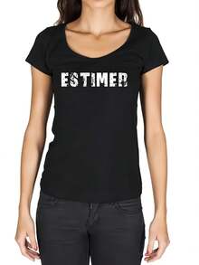 ULTRABASIC Women's Estimer Estimer T-Shirt Graphic -Responsible- - 款式 - 查看 1