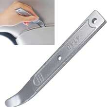 Automobile Sheet Metal Crowbar, Pry Bar, 4140 Pry Tool - Silver - View 3