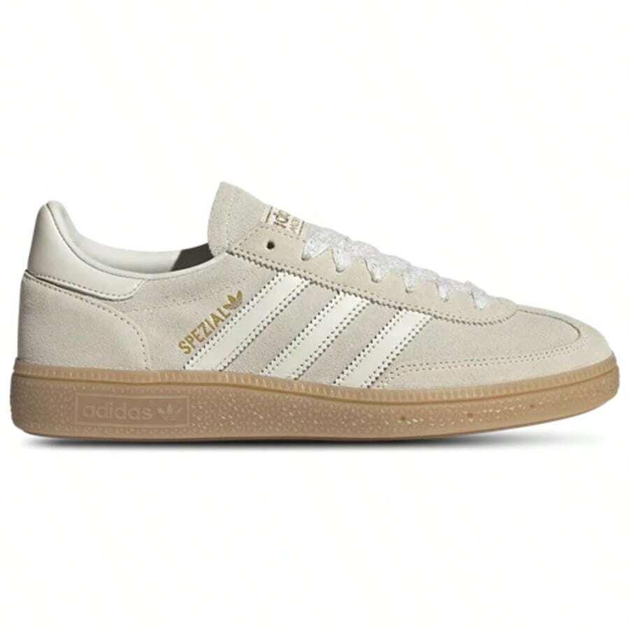 Adidas Handball Spezial Cream White/Gum/Off White Casual Sneakers Women's JP6687 | Classic, Casual, Everyday, Comfortable - 奶油白 - 查看 1