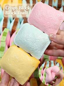 Bola Remas Bertekstur Renyah, Bola Pereda Stres Buatan Tangan yang Dapat Dibentuk Sendiri, Bola Tekanan Sensorik Bertekstur Lembut, Mainan Tangan Anti-Kecemasan untuk Dewasa dan Anak-anak, Mainan Pereda Stres yang Menyenangkan untuk Diremas - MultiWarna - View 2