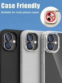 3pcs Phone Camera Lens Protector, Acrylic Glass Phone Lens Protection Film With High Hardness And Durable Texture, Excellent Scratch Resistance And Protection Capability, Resistant To Damage From Frequent Daily Use, Casual Storage, And Mobile Carrying. Compatible With IPhone Ultra/18 Pro Max/18 Pro/18/11/11 Pro/11 Pro Max/12/12 Pro/12 Pro Max/13/13 Pro/13 Pro Max/14/14 Plus/14 Pro/14 Pro Max/15/15 Plus/15 Pro/15 Pro Max/16/16 Plus/16 Pro/16 Pro Max/16e/17/17 Air/17 Pro/17 Pro Max/17e And More - Clear - View 4
