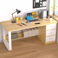 Office Desk - Oak - View 5