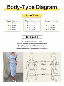 Spring/Summer Puff Sleeve Pearl Decor Button Long Jacquard Texture Dress, Elegant Lady Style, Blue, Suitable For Daily, Date, Wedding Vacation - Blue - View 7