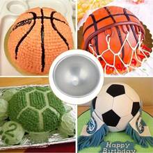 1/2 Half Sphere Cake Mold (4/8 Inch), Semi-Circular Baking Pan, Aluminum Non-Stick, Heat-Resistant And Easy Release, For Oven Baking Basketball Cake, Soccer Cake And 3D Spherical Cake, Essential Kitchen Tool For Christmas - Hemispherical Mold - View 11