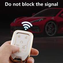 鑰匙遙控器保護套附鑰匙圈,適用於 Chevy、Chevrolet、Suburban、Tahoe、GMC、Yukon XL、Terrain、Acadia,防塵防摔高端時尚鑰匙包配件 - 單包 - 查看 12