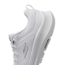Skechers Women's GO RUN Series Breathable Flyknit Lightweight Non-Slip Cushioned Running Shoes - White - View 10