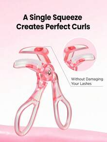COLORKEY 1 Portable Eyelash Curler, Curls Lashes Without Damaging Them, Can Lengthen And Lift Lashes, A Perfect Gift For Family And Friends On Special Occasions - Pink - View 4