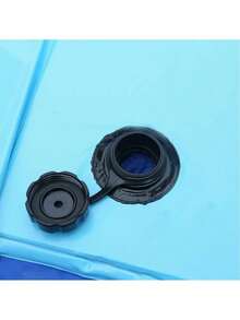 This Blue Foldable Pet Swimming Pool Is A Portable Outdoor Pool Suitable For Dogs To Swim And Cats To Play. It Has A Large Size And Is Equipped With A Drain Hole For Easy Cleaning. Made Of Durable Materials, It Offers Multiple Functions. - Multicolor - View 3