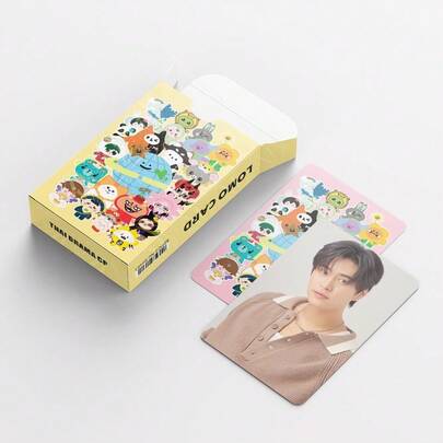 1 pieza 92 Tarjetas fotográficas coleccionables exquisitas de estrellas tailandesas GMMTV K POP, Tarjetas fotográficas, Arirang, Accesorios BTS21, Bangtan, Tarjetas fotográficas, Tarjetas fotográficas