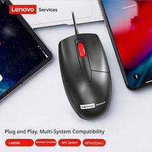 Lenovo K13 Classic Wired Keyboard And Mouse Combo, Ergonomic Office Computer Keyboard, Compatible With Laptop, PC, Mac - View 4