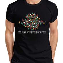 It's Fine Everything Fine String Lights Funny - Christmas Xmas Gift C- - 款式 - 查看 1