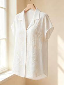 Women Blouses & Shirts - White - View 4