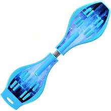 Caster Board, Deluxe Junior Skateboard With Illuminating Wheels For More Excitement,Fun And Visibility, Upgrade Color - C - View 2