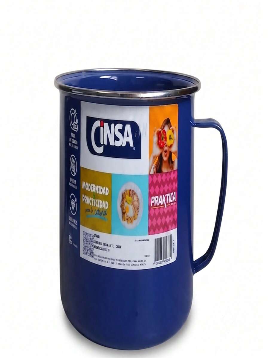 CINSA 18 Cm "PELTRE" ROYAL BLUE KETTLE