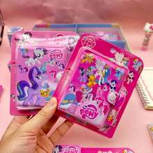 asmodee My Little Pony Notebook, Portable Pocket Notebook For Registration And Homework, Prize Gift With Pen, Suitable For Back To School, Halloween, Christmas, Gift For Friends - Square - View 9