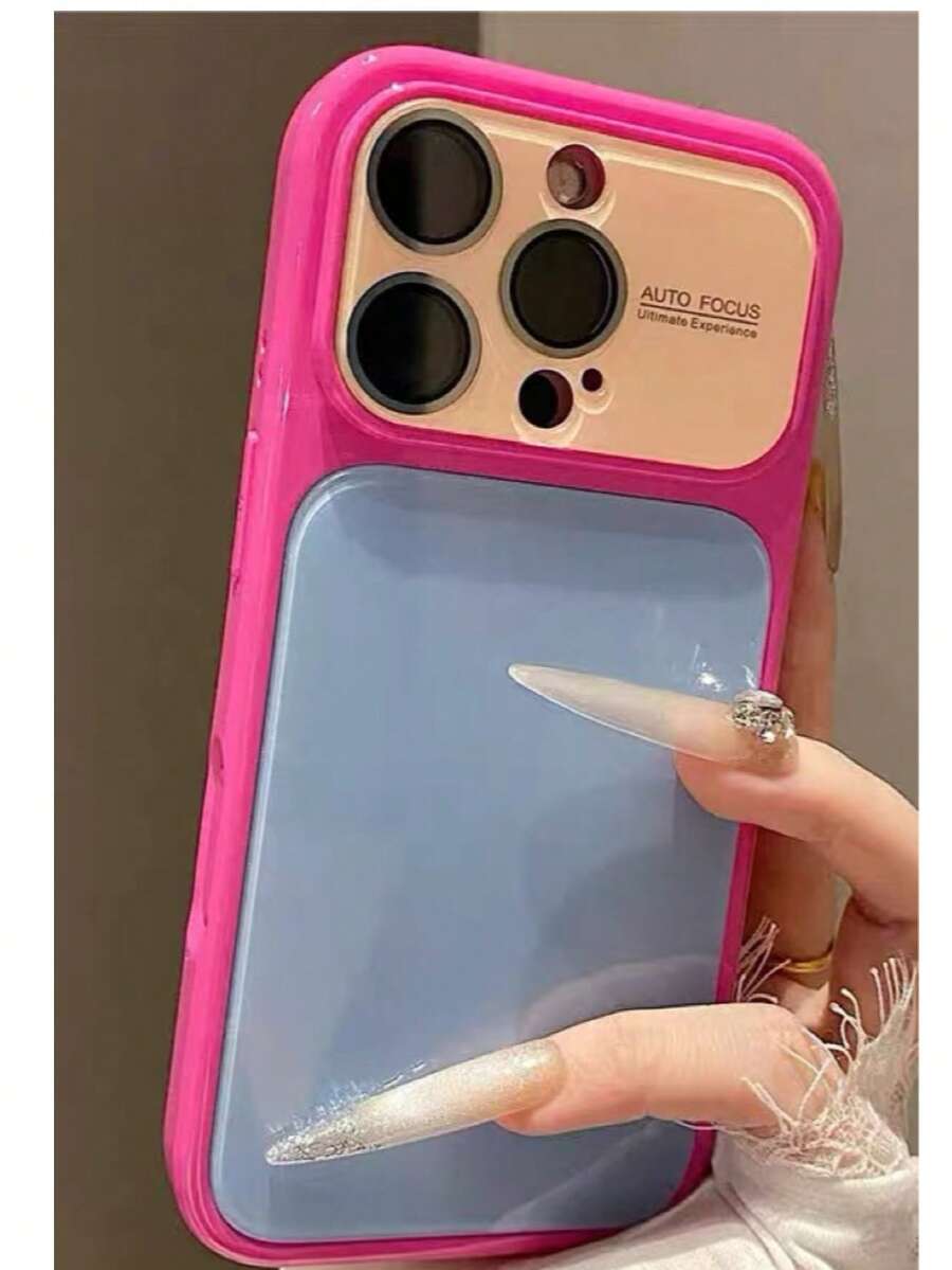 Ins 夏季多巴胺配色 17 相容 Apple 17 Pro Max 手機殼 新款 16 Pro Max 奶油黃 15 Pro 全包防摔 14 高質感 13pm 保護殼 - 藍色 - 查看 1
